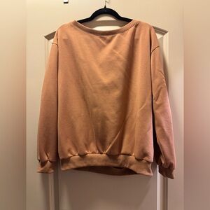 Women's Tan Sweater Set